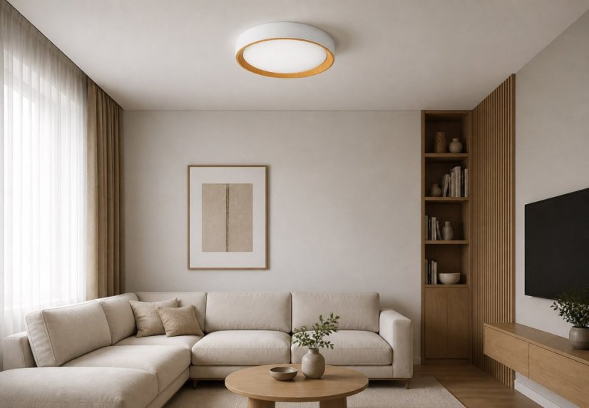 LED svietidlo 36W 185-250V drevo svetlé 3000/4000/6500K  39x7cm