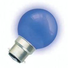 Orbitec LED 230V 1W B22D  LE 5520B  modrá