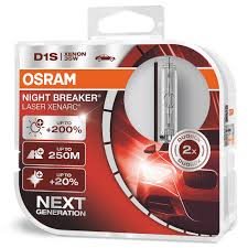 Osram Výbojka xenonová D1S 35W P32d-2 Night Breaker Laser sada