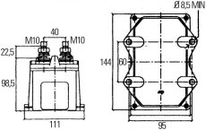 Hella Odpojovač batérie 24V HELLA