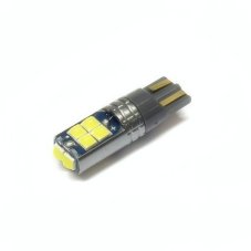 LED 12V (W5W) W2,1x9,5d číra 10xLED3030 CANBUS