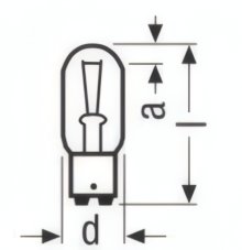 Orbitec Žiarovka 6V 15W BA15D P8017  19x54mm
