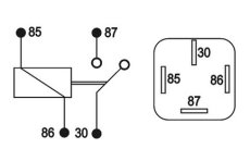 AUTOLAMP Relé MAXI spínacie 12V 70A - 4 kontakt