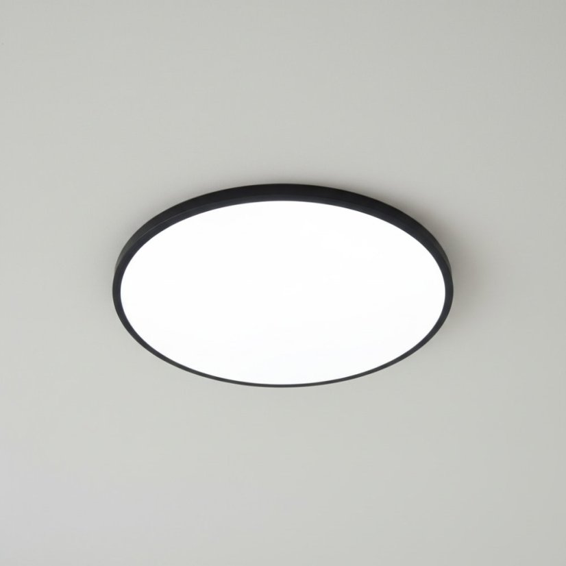 LED svietidlo 50W 185-250V čierne 3000/4000/6500K+diaľkové ovládanie