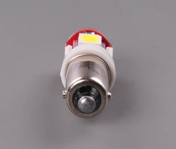 AUTOLAMP LED 6V (T4W) Ba9s číra 5xSMD AUTOLAMP LED 6V (T4W) Ba9s číra 5xSMD