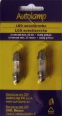 AUTOLAMP LED 24V (C5W) SV10x36 číra 2ks