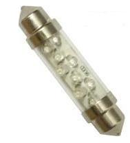 AUTOLAMP LED 12V (C10W) SV10x41 zelená 2ks