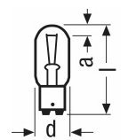 Orbitec Žiarovka 6V 15W BA15D P8017  19x54mm