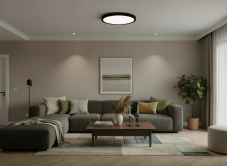 LED svietidlo 24W 185-250V čierne 3000/4000/6500K