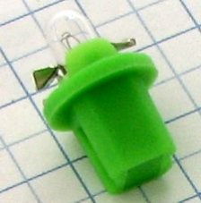 AUTOLAMP Žiarovka 12V 2W B8,5D