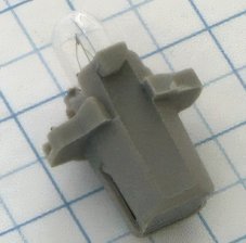 AUTOLAMP Žiarovka 12V 1,2W B8,7D