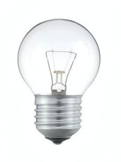 SAD'N Žiarovka 240V 25W E27 iluminačná-číra 46x75mm otrasuvzdorná