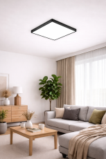 LED svietidlo 32W 185-250V čierne 3000/4000/6500K štvorcove