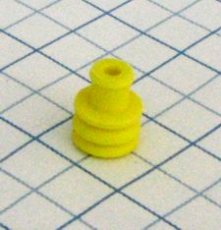 MTA Tesnenie na konektor 1,5mm - žlté-prierez 0,5-1,5