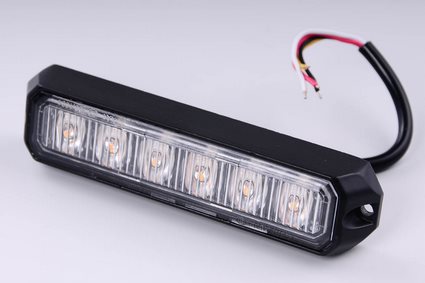 AUTOLAMP Svetlo výstražné LED oranžové PREDATOR 6*3W