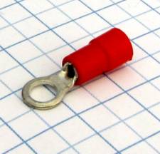 MTA Očko izolované 4,3mm červené