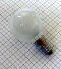 BELLIGHT Žiarovka 240V 25W E14 iluminačná-matná 46x75mm