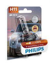 PHILIPS Žiarovka 12V H11 55W+130% PGJ19-2 X-tremeVision G-force