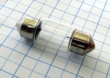 Vosla Žiarovka 12V 10W SV8,5-31 d-11mm