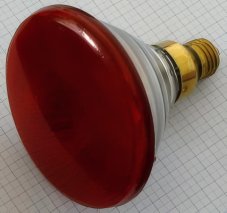 Sylvania Žiarovka 230V 80W E27 PAR38 červená
