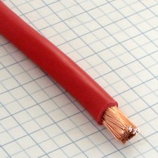 Autokábel 25 CYA červený