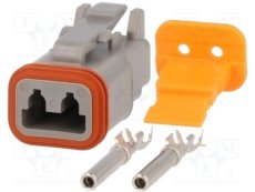 Kit-obal dutiniek DEUTSCH DT  2-cestný