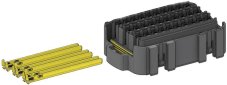 MTA Modul -30 MINI poistkiek alebo 10 MICRO rele s pinmi 2,8mm
