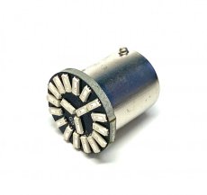 AUTOLAMP LED 12V (P21W) Ba15s zelená19xLED 4014