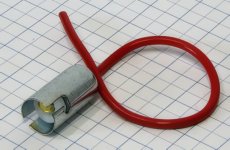 Držiak žiarovky Ba9s s vodičom