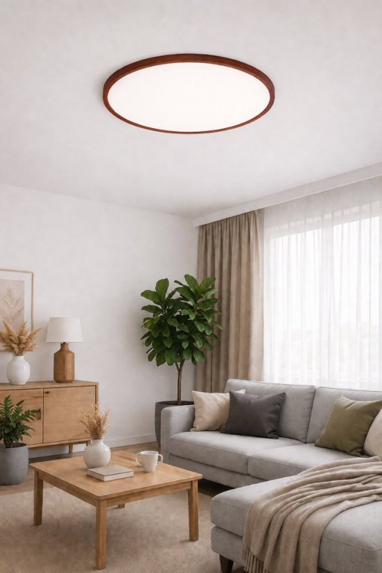 SAD'N LED svietidlo 50W 185-250V drevo tmavé 3000/4000/6500K