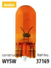 Vosla Žiarovka 12V 5W W2,1x9,5d WY5W-orange