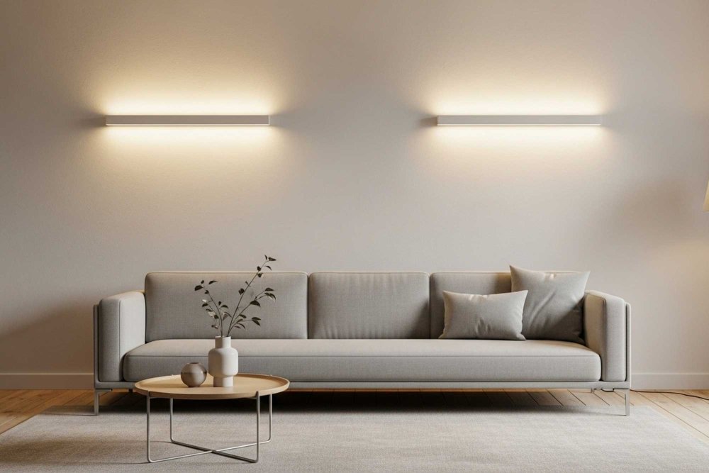 Svietidlá v obývačke